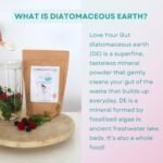 Love Your Gut Diatomaceous Earth Capsules – Food Grade Gut Health Supplement – Vegan, Natural, Detox & Cleanse – by Lee Holmes, Supercharged Food UK - Image 4