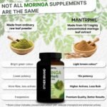 Moringa Capsules 5000mg - 2 -Month Supply | 60 High-Strength Moringa Capsules | Pure Potent Leaf Extract - No Additives | Vegan, Non-GMO & Lab-Tested - Image 5