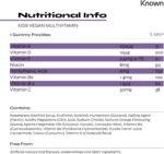 Known Kids Multivitamin Complex Gummies - Sugar-Free - Vitamin C, B6 - Immune Support - Natural Strawberry Flavour - 30 Vegan Gummies, 1 Month Supply - Image 5