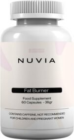 Nuvia Fat Burner | NO Additives | Weight Management* | 60 Vegetarian Capsules Contains Caffeine - Image 3