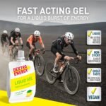 Dextro Energy Lemon Energy Gel | NON-Sticky Fast Acting Drinkable Liquid Energy | a Quick Burst of Glucose with Caffeine | 28g of Carbohydrates | For Running or Cycling | Vegan I Pack of 12 - Image 4