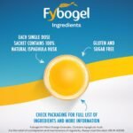 Fybogel Orange Fiber Supplement Sachets, 60 Count - Natural Digestive Support, Gentle Relief, Easy Mix Powder, Daily Use, Convenient Packets for Regularity, Healthier Lifestyle - Image 3