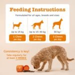Zesty Paws Aller-Immune Chews for Dogs | Supports Immune Function, Helps Gut, Skin & Coat Health, For Itchy, Dry Skin | Contains Salmon Oil, Prebiotics, Probiotics, Vitamin A | Daily Use | 90 Chews - Image 4