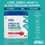 Applied Nutrition Organ Shield for Over 40s | Antioxidant Support, Choline, CoQ10, Selenium & Botanicals | Informed Sport – Raspberry (300g – 30 Servings) - Image 3