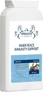Inner Peace – Immunity & Stress Support Formula | 30 Capsules for Calm Mind Strong Immunity & Daily Wellness, InternaCALM Probiotic Yeast - Image 4