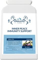 Inner Peace – Immunity & Stress Support Formula | 30 Capsules for Calm Mind Strong Immunity & Daily Wellness, InternaCALM Probiotic Yeast - Image 5