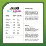 Centrum MultiGummies, Gummy Multivitamins for Adults with Cherry, Berry & Orange Natural Fruit Flavouring, Includes essential vitamins D, B12 & C, 60 ct - Image 3