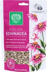 Small Pet Select Echinacea – 100% Natural Herbal Treat for Rabbits, Guinea Pigs & Other Small Pets – Premium Dried Flower Boost for Immune Support & Enrichment – 56g Resealable Pouch - Image 4