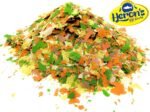 HERONS - Pond Flakes 1 KG - 10L - For Koi, Carp and Other Pond and Coldwater Fish - With Essential Vitamins, Minerals and Trace Elements - Supports Healthy Immune System - Does Not Cloud Water - Image 3