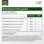 Shilajit Gummies 9000mg with Lion’s Mane, Reishi, Chaga, Cordyceps – 100% Natural | 90 Chewable Gummies | Boost Energy, Testosterone & Immunity | Fulvic Acid 50% | Vegan | Orange Flavor - Image 4