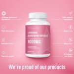 Liposomal Glutathione Softgels, Glutathione Supplement 1000mg per Serving, Antioxidant Support and Liver Detox, 60 Capsules - Image 3