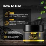 Shilajit Resin, Organic Himalayan Shilajit Gold - 30g | 100% Pure, Original, Rich in Fulvic & Humic Acid, 85+ Trace Minerals | Energy, Stamina & Immune System Booster, Lab-Tested, Vegan - Image 4