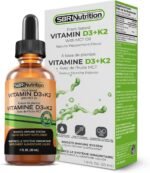 MAX Absorption Plant-Based Vitamin D3 + K2 (MK-7) Liquid Drops with MCT Oil, Peppermint Flavor, Helps Support Strong Bones and Healthy Heart - Image 3