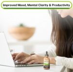 MAX Absorption Plant-Based Vitamin D3 + K2 (MK-7) Liquid Drops with MCT Oil, Peppermint Flavor, Helps Support Strong Bones and Healthy Heart - Image 7