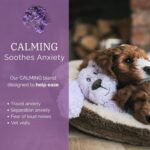 Calm Fleece Laying Dog Toy 33cm – Scented Calming Plush with Therapeutic Essential Oils, Soft Soothing Toy with Squeaker, Stress and Anxiety Relief for Dogs - Image 3