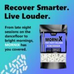 Mornix Morning Reset Supplement | Next-Day Wellness, Energy, Hydration & Vitality Support | NAC, ALA, Ashwagandha, Maca, Vitamins & Taurine – 60 Capsules - Image 3