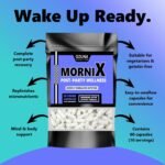 Mornix Morning Reset Supplement | Next-Day Wellness, Energy, Hydration & Vitality Support | NAC, ALA, Ashwagandha, Maca, Vitamins & Taurine – 60 Capsules - Image 5