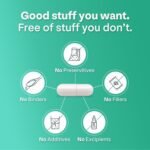 Pure Ca-AKG Supplement - 60 Capsules, High Strength 500mg Calcium Alpha-Ketoglutarate per Serving, Vegan & Non-GMO Ca-AKG Supplement for Vitality, Mental Focus & DNA Structure - Image 7