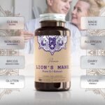 FS Lions Mane | High Strength Lion's Mane Supplement - 90 Lionsmane Capsules 1000mg per Serving | Lionsmane Mushroom Complex | Non-GMO, Gluten & Allergen Free | Made in The UK - Image 4