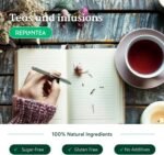Organic Ashwagandha Balance Tea 100g | Adaptogenic Stress Relief Blend with Turmeric & Ginger | Calming Rooibos Chai Spices for Wellness | Caffeine-Free Loose Leaf Herbal Infusion REPLANTEA - Image 3