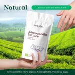 Organic Ashwagandha Balance Tea 100g | Adaptogenic Stress Relief Blend with Turmeric & Ginger | Calming Rooibos Chai Spices for Wellness | Caffeine-Free Loose Leaf Herbal Infusion REPLANTEA - Image 5