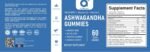 A-RUN Ashwagandha Gummies with Vitamin D2 & C, 60 Vegan Gummies, for Mood, Sleep & Exercise Recovery - Image 5