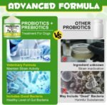 Dog Probiotic Powder, Dog Probiotics for Gut Health, Probiotics Powder for Dogs, Dogs Digestive Supplement, Aids Digestive Health, Immunity Health, Easily Absorbed(4.23 oz) - Image 4