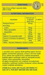 MacuShield Gold – 30 Day Pack, Eye Health Supplement with Lutein, Zeaxanthin and Meso-zeaxanthin, as Well as Zinc which Helps Support Normal Vision - Image 4