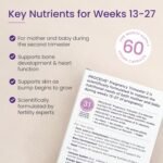 Proceive® Pregnancy Trimester 2 (13-27 Weeks) Vitamin & Mineral Supplements 60 Capsules - Vegan - Image 3