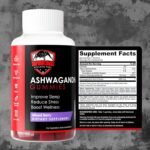 Ashwagandha Gummies 1000mg, 60 Gummies, 2 Month Supply, High Strength Organic Root Extract, Vegan, Gluten-Free, Non-GMO, Ashwagandha KSM 66 Gummies for Anxiety & Stress, Sleep Aid - Image 9