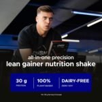 USN Wholefood Muscle Gain Protein Powder, Chocolate Flavour - 2kg, Natural Muscle Growth & Mass Gainer, All-in-One 30g Vegan Protein Powder, Meal Replacement & Dietary Supplement Protein Shake Mix - Image 3