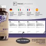 FS Lions Mane | High Strength Lion's Mane Supplement - 180 Lionsmane Capsules 1000mg per Serving | Lionsmane Mushroom Complex | Non-GMO, Gluten & Allergen Free | Made in The UK - Image 3