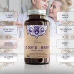 FS Lions Mane | High Strength Lion's Mane Supplement - 180 Lionsmane Capsules 1000mg per Serving | Lionsmane Mushroom Complex | Non-GMO, Gluten & Allergen Free | Made in The UK - Image 4