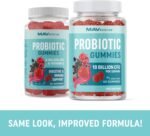 Probiotic Gummies with Vitamin C and Folic Acid | 5 Billion CFU Probiotics | Gut Health, Digestion, & Immune System Support | Gluten-Free, Non-GMO, Berry Flavor | 60 ct. - Image 3