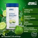 Applied Nutrition – Citrus Bergamot 25:1 Extract – High Strength 1200mg – Best Cholesterol Support – Best Immune System Booster – Highly Bioavailable – (60 Capsules – 30 Servings) - Image 3