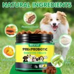 120pcs Probiotics for Dogs,Dog Probiotics Supplements,Gut Flora Balance,Skin & Coat Support,for Small, Medium and Large Dogs(Duck Flavor) - Image 4