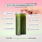 Kiala Nutrition Super Greens, Organic Greens Powder with Spirulina & Chlorella for Digestion, Gut Health, Immunity & Energy, Gluten Free, Vegan, Daily Support for Women, Watermelon Slush, 30 Servings - Image 4