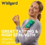 Wellgard High Strength Vitamin D3 Gummies 3000 IU - 60 Vegan Immunity Vitamin D Gummies Adults, Chewable Vitamin D, Mixed Berry Flavour - Image 3