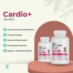 The Ten Percent Club - Cardio+ | Cordyceps Mushrooms Complex Capsules for Heart Health & Focus | Natural Energy & Endurance Mushroom Supplement | 90 Capsules - Image 4