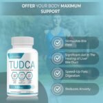 TUDCA Liver Support Supplement, 500mg Servings, Tudca Bile Salt, Liver Support Supplement, Detox and Cleanse, (Tauroursodeoxycholic Acid)- 60 Capsules - Image 3