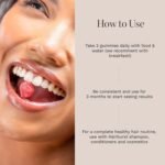 HAIR BURST Vegan Biotin Gummies for Hair Growth, Skin and Nails - Chewable Vitamins with Zinc & Selenium, for Thicker, Shinier Hair (Strawberry Flavour) - 30 Day Supply - Image 6