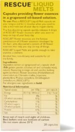 Rescue® Night Liquid Melts | Natural Bedtime Support | Bach™ Original Flower Essences | 28 Fast-Dissolving Melts | Help Prepare for a Restful Sleep​ - Image 3