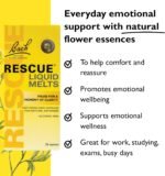 Rescue® Night Liquid Melts | Natural Bedtime Support | Bach™ Original Flower Essences | 28 Fast-Dissolving Melts | Help Prepare for a Restful Sleep​ - Image 4