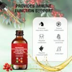 60ML Berberine with Ceylon Cinnamon Supplement Liquid Drops + Bitter Melon Extract, Glucomannan, Gymnema, Chromium, Turmeric, Panax Ginseng, Moringa GLP-1 Support - Image 4