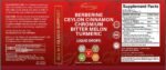 60ML Berberine with Ceylon Cinnamon Supplement Liquid Drops + Bitter Melon Extract, Glucomannan, Gymnema, Chromium, Turmeric, Panax Ginseng, Moringa GLP-1 Support - Image 5
