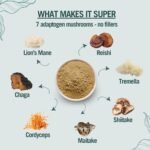 Green Origins Organic Super Mushroom Blend Powder 100g - Image 4