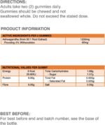 Ashwagandha Gummies: 600mg (150 Count) – Raspberry Flavour – Sleep, Calm, Focus & Stress Support for Adults - Image 3