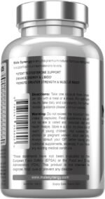 Ultra Premium Testosterone Booster for Men - Male Synergy The UK’s No1 Testosterone Supplements for Men Test Boost Energy Muscle Growth Libido | 90 Vegan Capsules Zinc Magnesium - Image 5