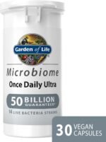 Garden of Life Microbiome Probiotics Once Daily Ultra Supplements | 30 Vegan Capsules Made in Italy | 50 Billion CFU 14 Strains | Gluten, Dairy & SOYA Free - Vegan - Image 3