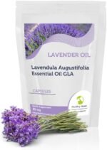 Lavender 180 Capsules – Natural Stress Relief & Sleep Support Supplement | Calming Lavender Oil Extract for Relaxation, Anxiety & Mood Balance | Vegan, Non-GMO - Image 3